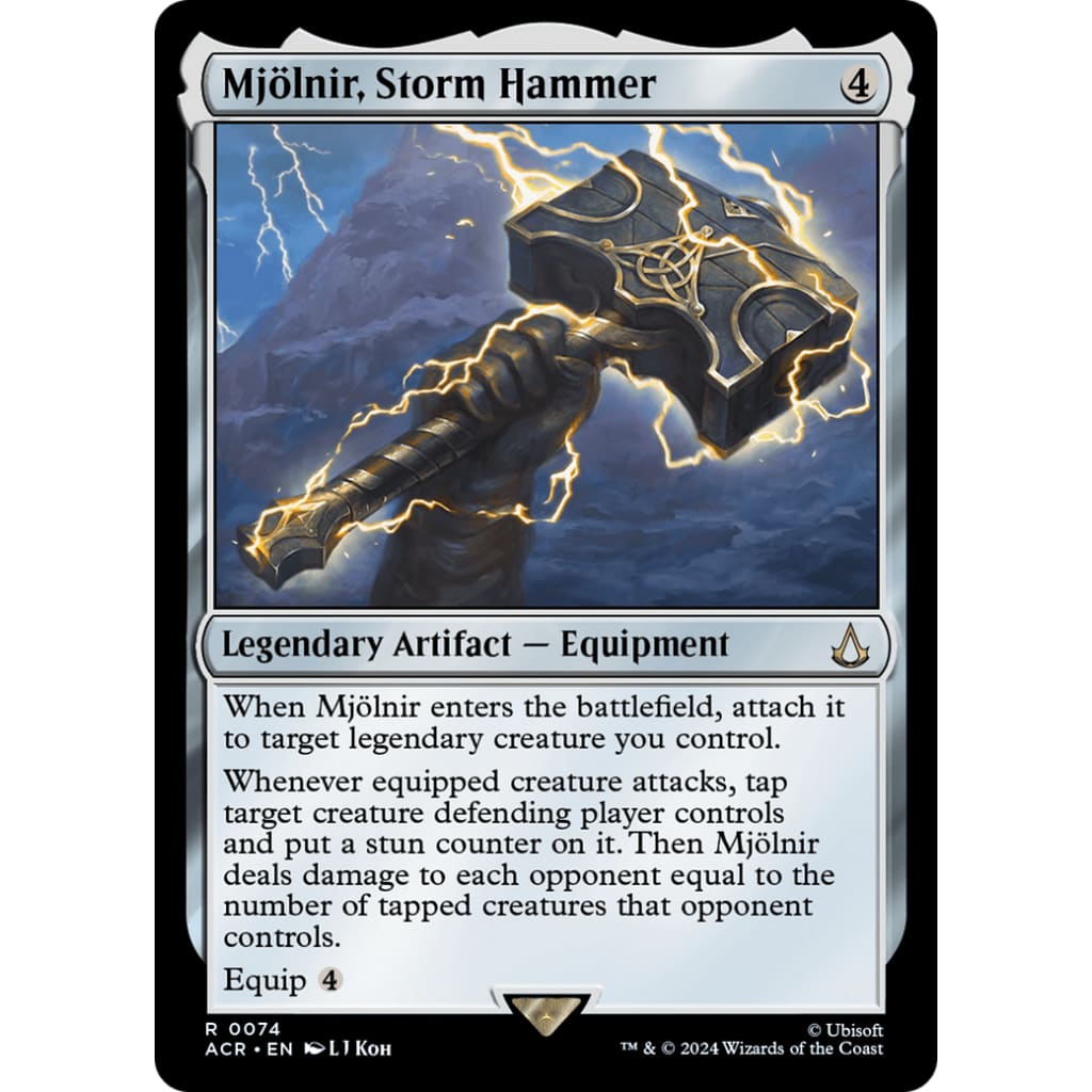 Mjölnir Storm Hammer (ACR-074) Foil - Single