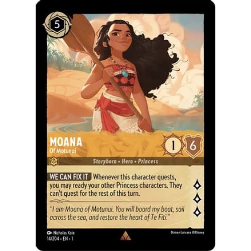 Moana - Of Motunui (14/204) - The First Chapter - Single