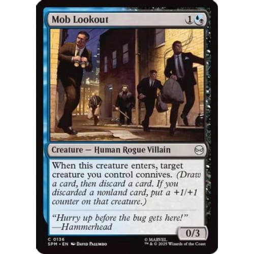 Mob Lookout (SPM-136) Foil - Single