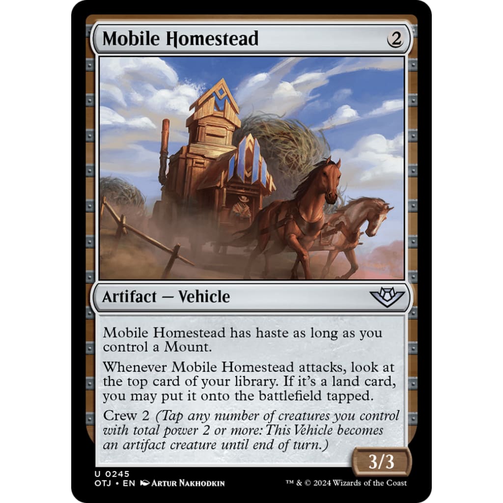 Mobile Homestead (OTJ-245) - Single