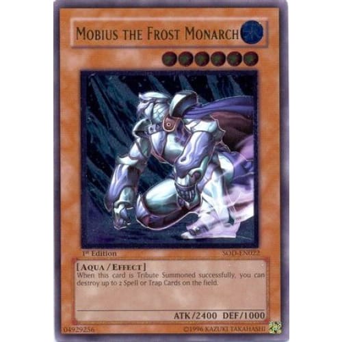 Mobius the Frost Monarch (UTR) (SOD-EN022) Ultimate Rare
