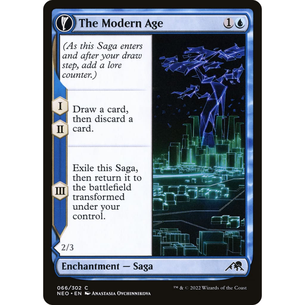 The Modern Age // Vector Glider (NEO-066): (fandfc) Foil