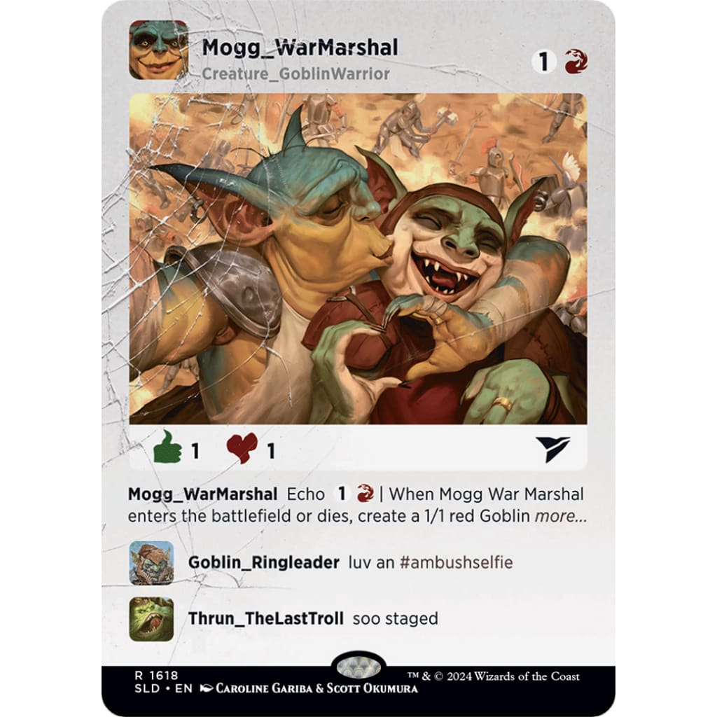 Mogg War Marshal (SLD-1618) (Borderless) - Single