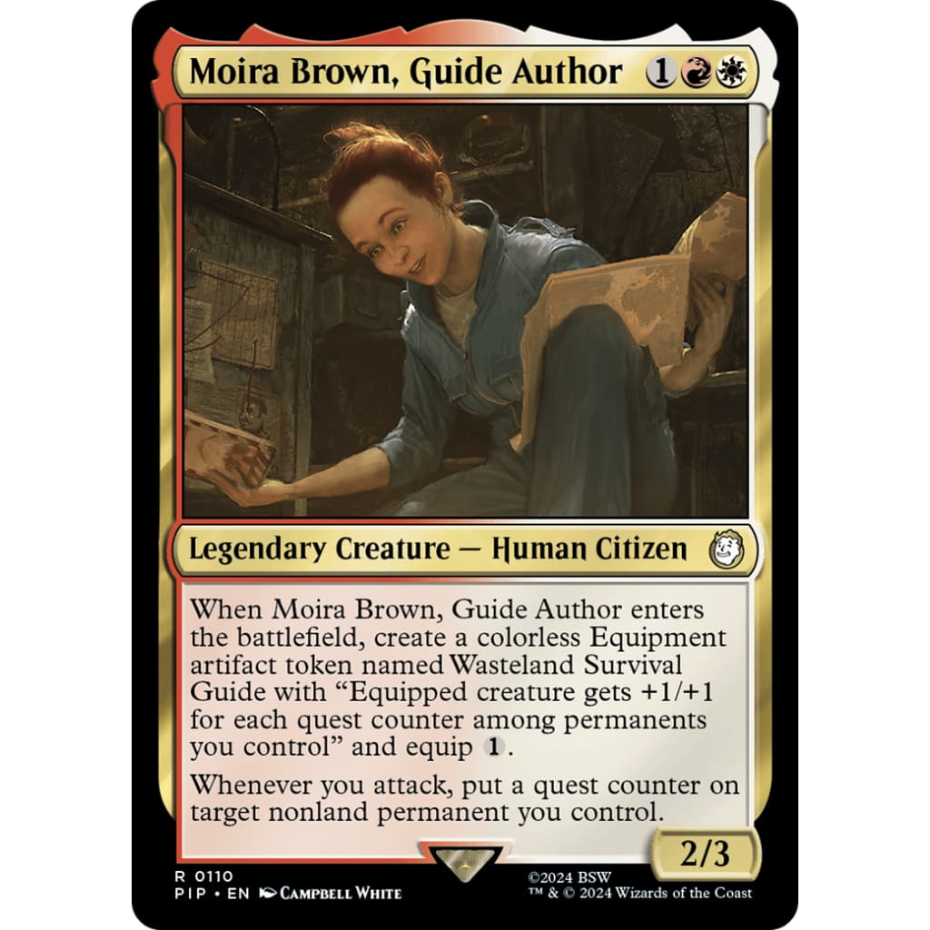 Moira Brown Guide Author (PIP-110) Foil - Single