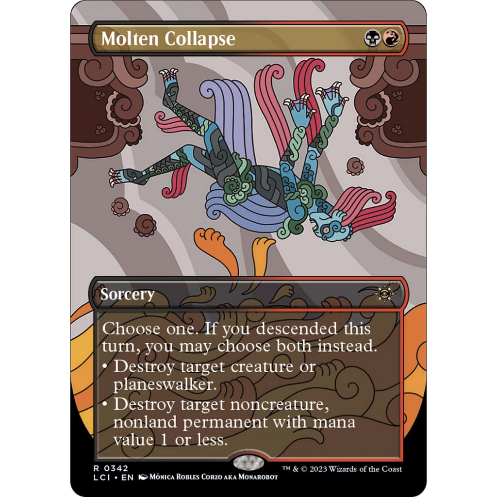 Molten Collapse (LCI-342) (Borderless) - Single