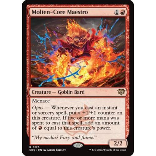 Molten-Core Maestro (SOS-125) Foil - Single