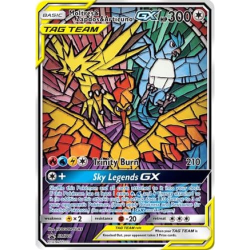 Moltres & Zapdos Articuno-GX (SM210/248) Promo Holofoil