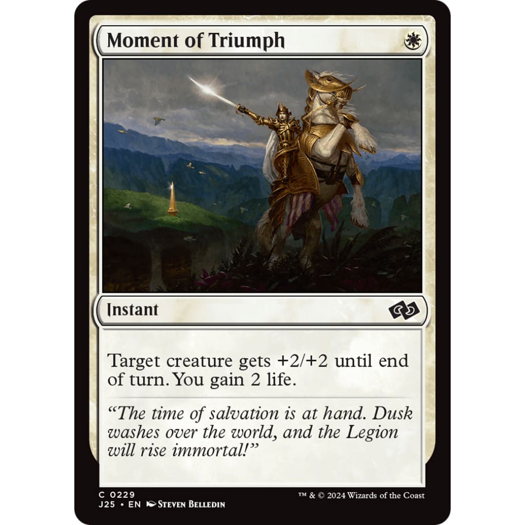 Moment of Triumph (J25-229) - Single