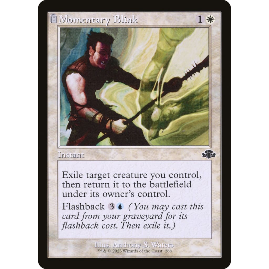 Momentary Blink (DMR-268): (tombstone) Foil - Single