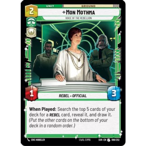 Mon Mothma - Voice of the Rebellion (096/252) - Spark