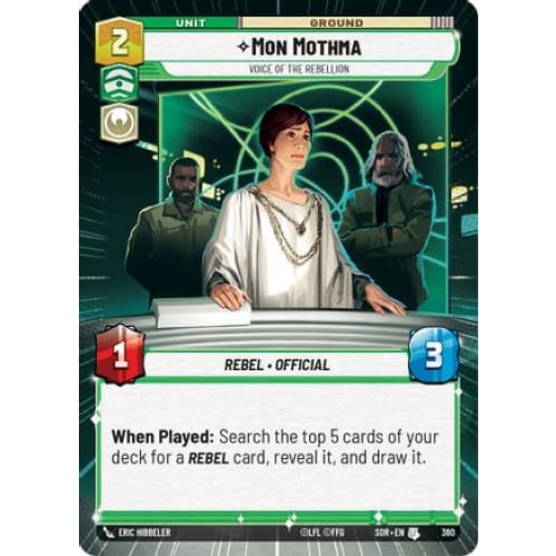 Mon Mothma - Voice of the Rebellion (Hyperspace) (360)