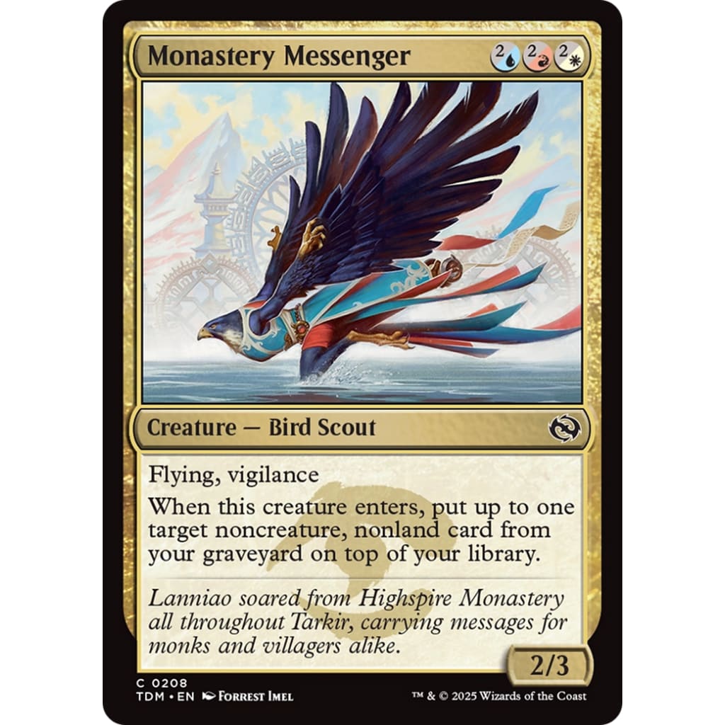 Monastery Messenger (TDM-208) - Single