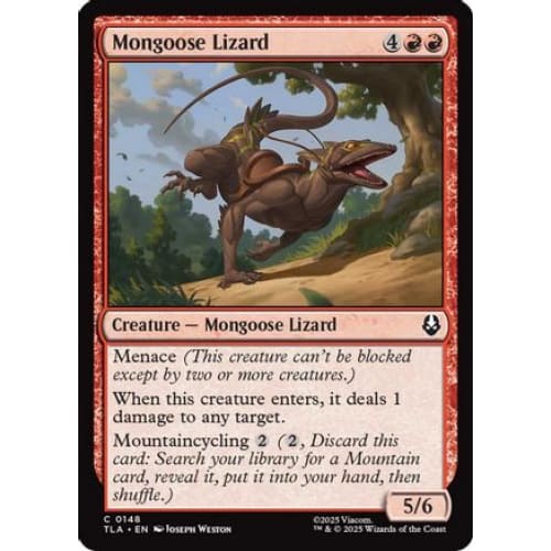 Mongoose Lizard (TLA-148) Foil - Single
