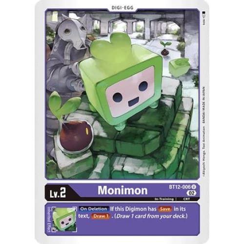 Monimon - BT12-006 - Uncommon - Single