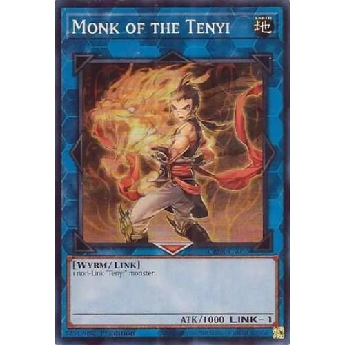 Monk of the Tenyi (SR) - CRBR-EN056 Super Rare 1st Edition