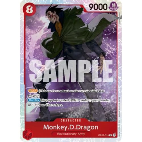 Monkey.D.Dragon (015) OP07-015 SR 500 Years in the Future