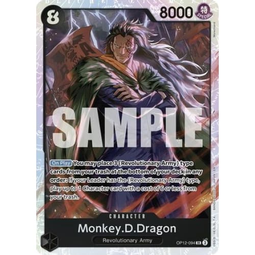 Monkey.D.Dragon OP12-094 SR Legacy of the Master Foil