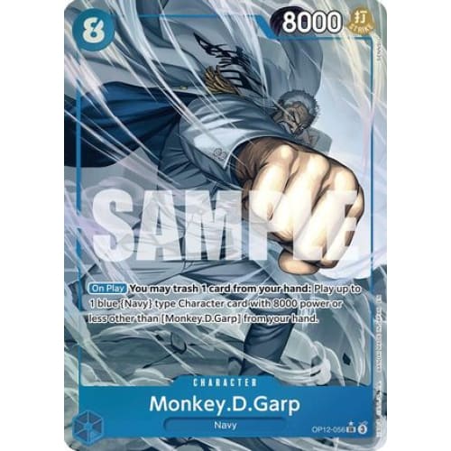 Monkey.D.Garp (Alternate Art) OP12-056 SR Legacy