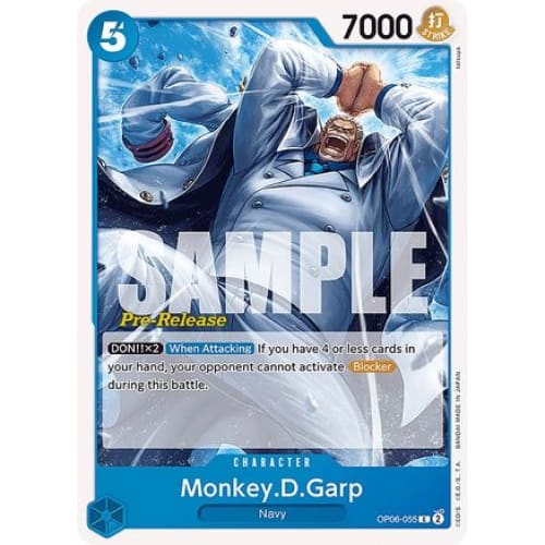 Monkey.D.Garp OP06-055 C Wings of the Captain Pre-Release