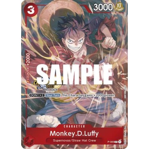 Monkey.D.Luffy (006) (CS 2023 Celebration Pack) P-006 PR