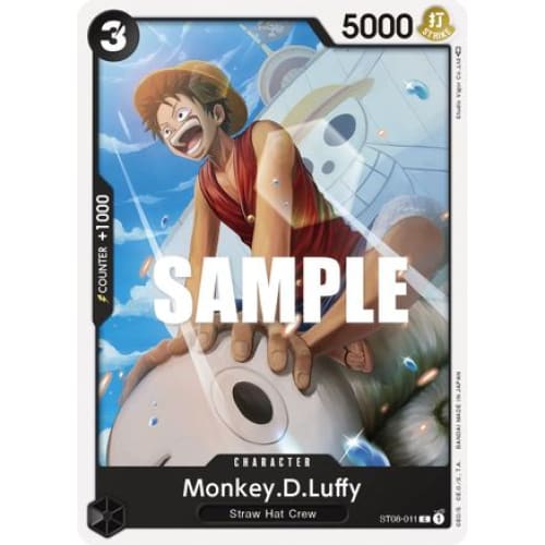 Monkey.D.Luffy (011) ST08-011 C Starter Deck 8: - Single