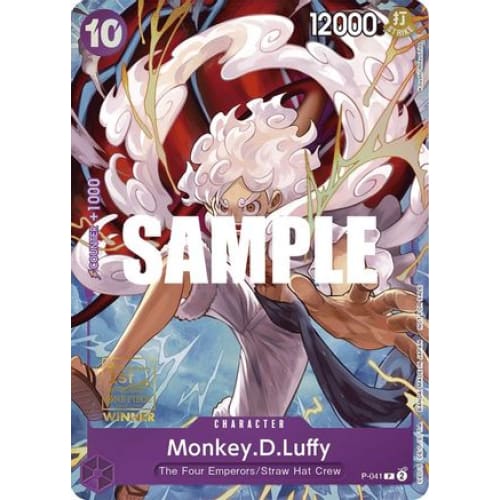 Monkey.D.Luffy (041) (1st Anniversary Tournament) P-041 PR