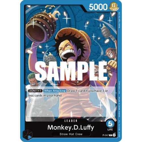 Monkey.D.Luffy (047) (Sealed Battle Kit Vol. 1) P-047 PR