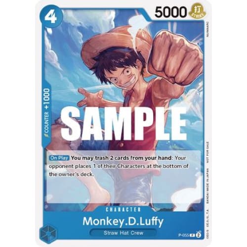 Monkey.D.Luffy (055) (Sealed Battle Kit Vol. 1) P-055 PR
