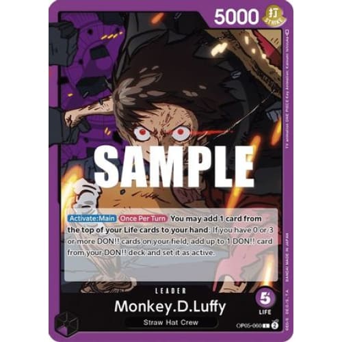 Monkey.D.Luffy (060) OP05-060 L Awakening of the New Era