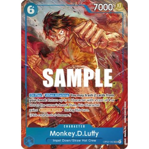 Monkey.D.Luffy (062) (Alternate Art) OP02-062 SR Paramount