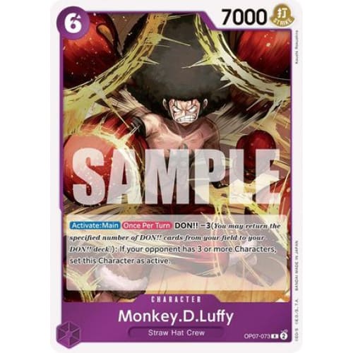 Monkey.D.Luffy (073) OP07-073 R 500 Years in the Future