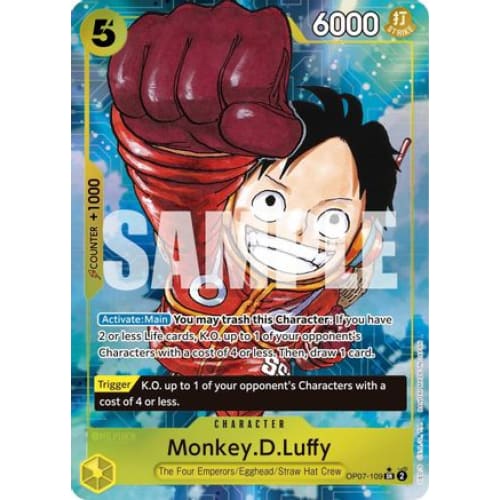 Monkey.D.Luffy (109) (Parallel) OP07-109 SR 500 Years