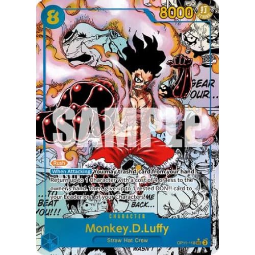 Monkey.D.Luffy (118) (Manga) OP11-118 SEC A Fist of Divine
