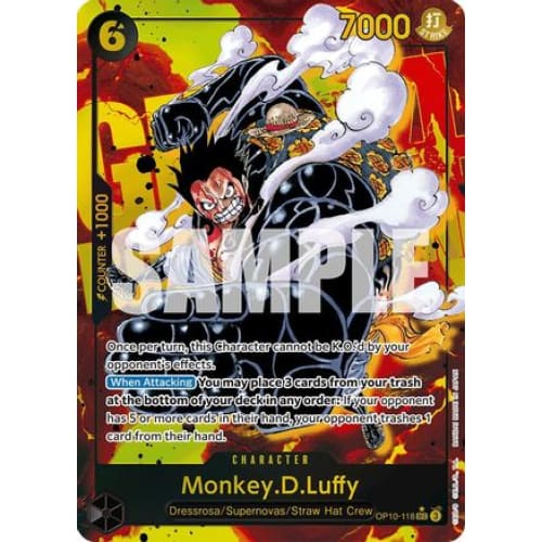 Monkey.D.Luffy (118) (Parallel) OP10-118 SEC Royal Blood
