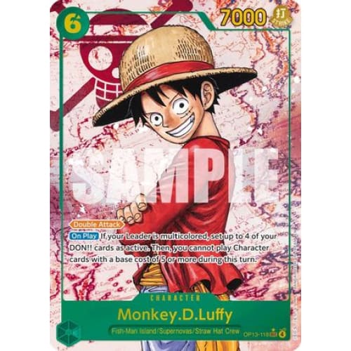 Monkey.D.Luffy (118) (Parallel) OP13-118 SEC Carrying