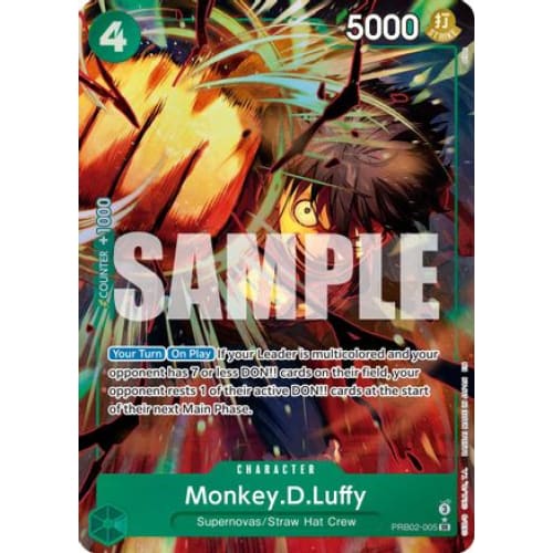 Monkey.D.Luffy (Alternate Art) PRB02-005 SR Premium Booster