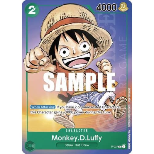 Monkey.D.Luffy (Gen Con 2023) P-037 PR One Piece Promotion