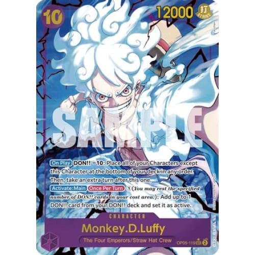 Monkey.D.Luffy (OP05-119) (Alternate Art) OP05-119 SEC