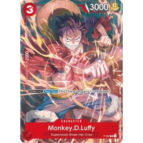 Monkey.D.Luffy - P-006 (Tournament Pack Vol. 1) PR