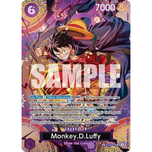 Monkey.D.Luffy (SP) ST26-005 SR Adventure on Kami’s Island