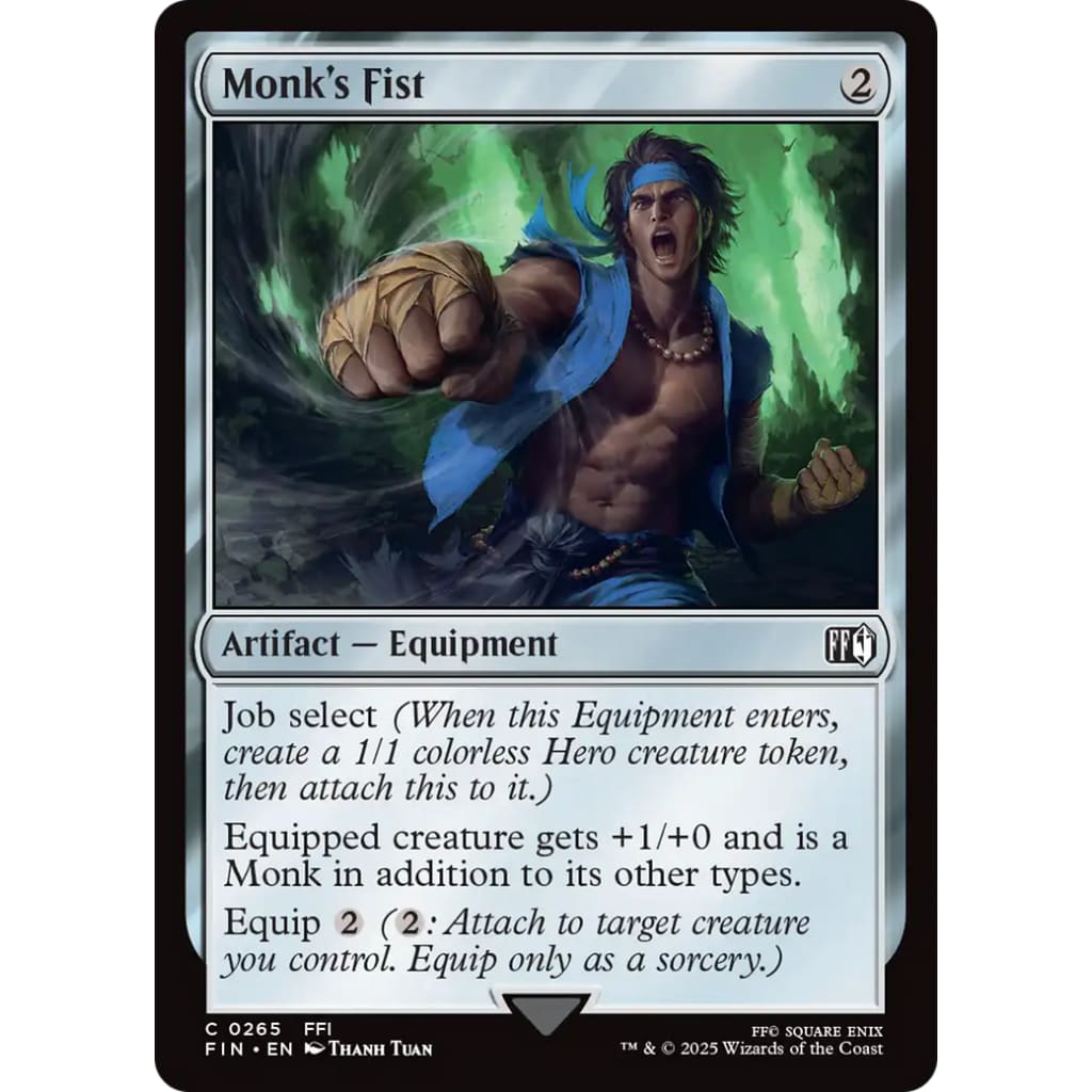 Monk’s Fist (FIN-265) - Single