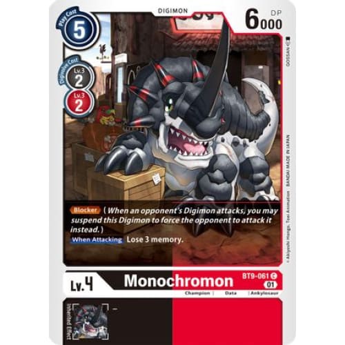 Monochromon - BT9-061 - Common - Single