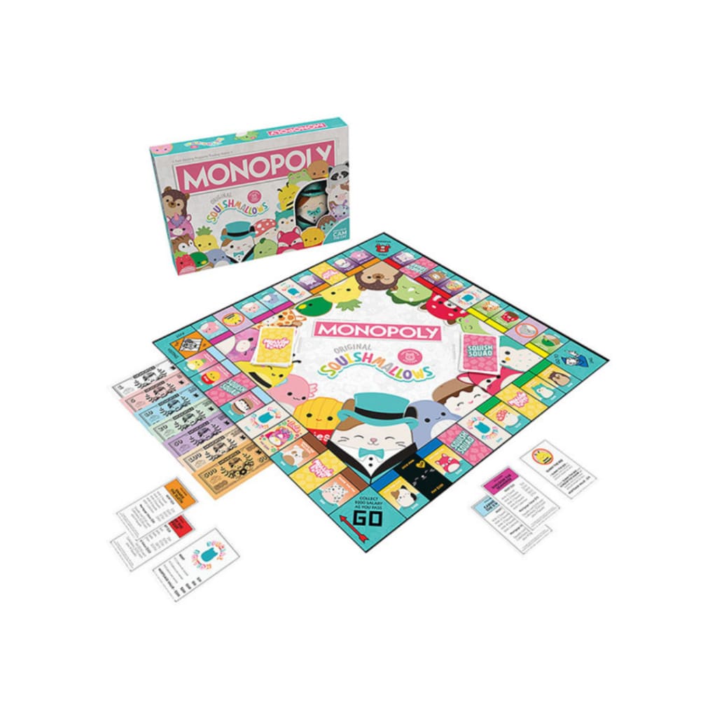 Monopoly: Squishmallows - Board Games