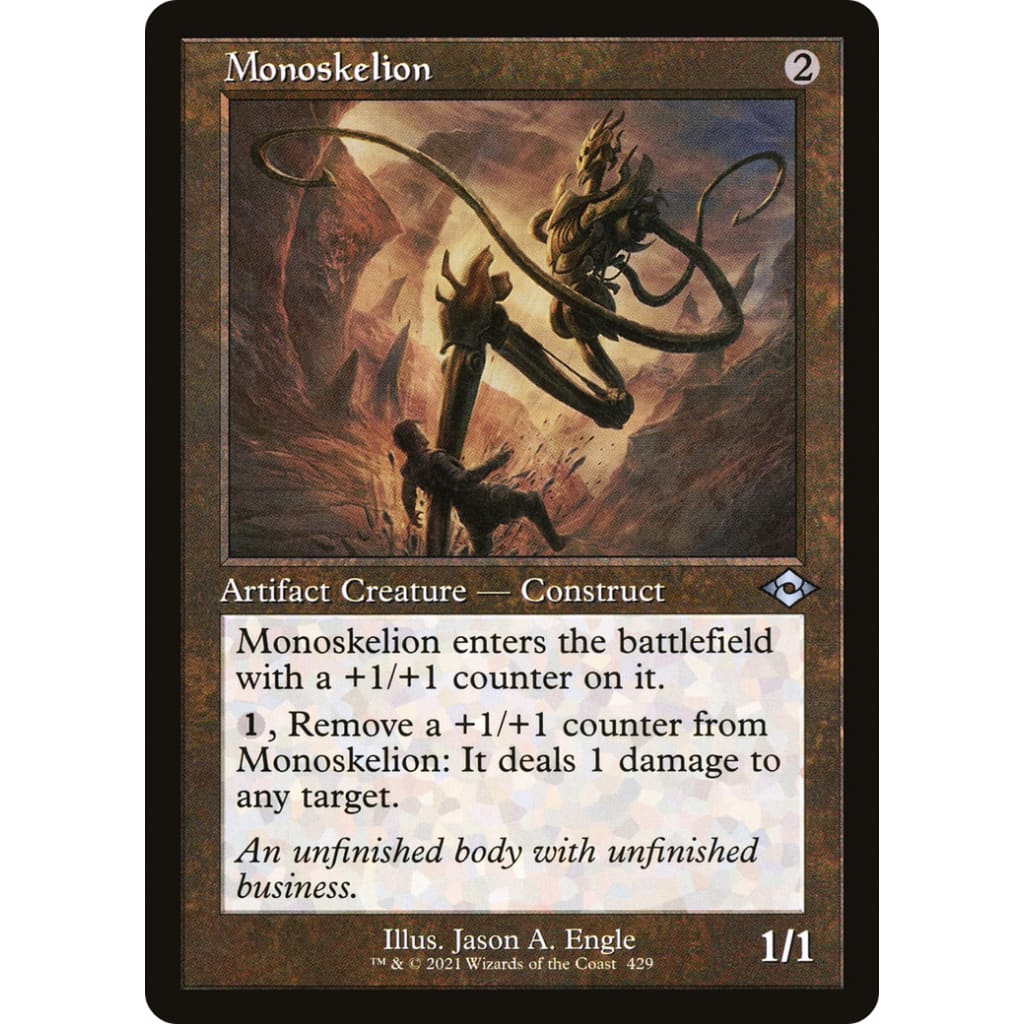 Monoskelion (MH2-429) Etched Foil - Single