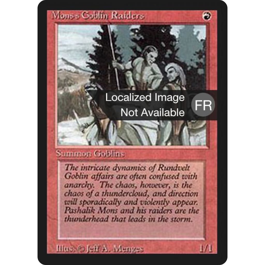 Mons’s Goblin Raiders (FBB-167) - Single