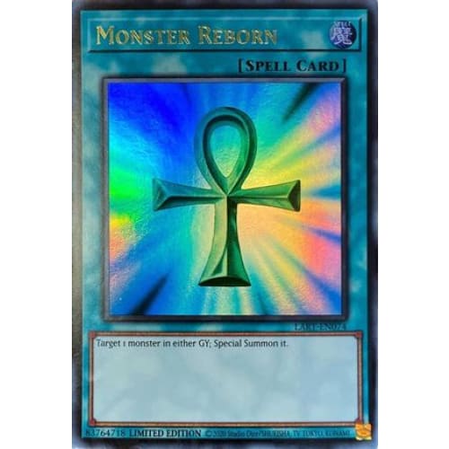 Monster Reborn (LART-EN074) - LART-EN074 Ultra Rare - Single