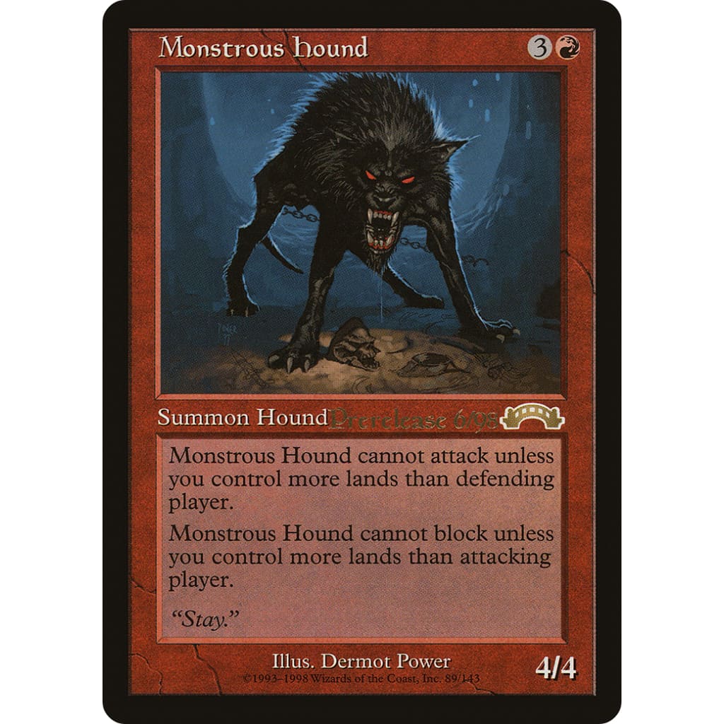 Monstrous Hound (PEXO-089) - Single