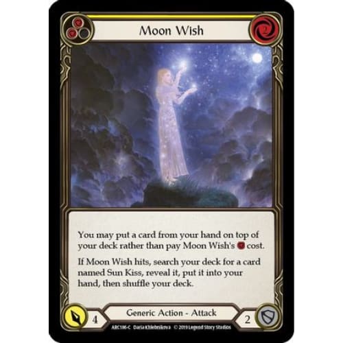 Moon Wish (Yellow) (ARCANE RISING) Unlimited Edition