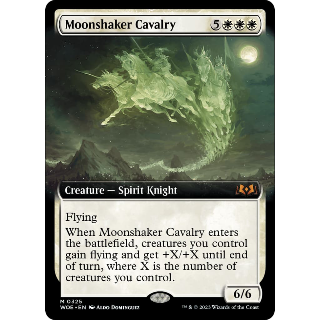 Moonshaker Cavalry (WOE-325): (Extended Art) - Single