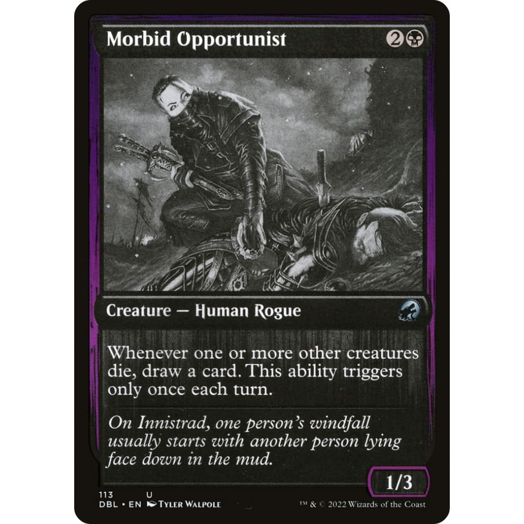 Morbid Opportunist (DBL-113) Foil - Single